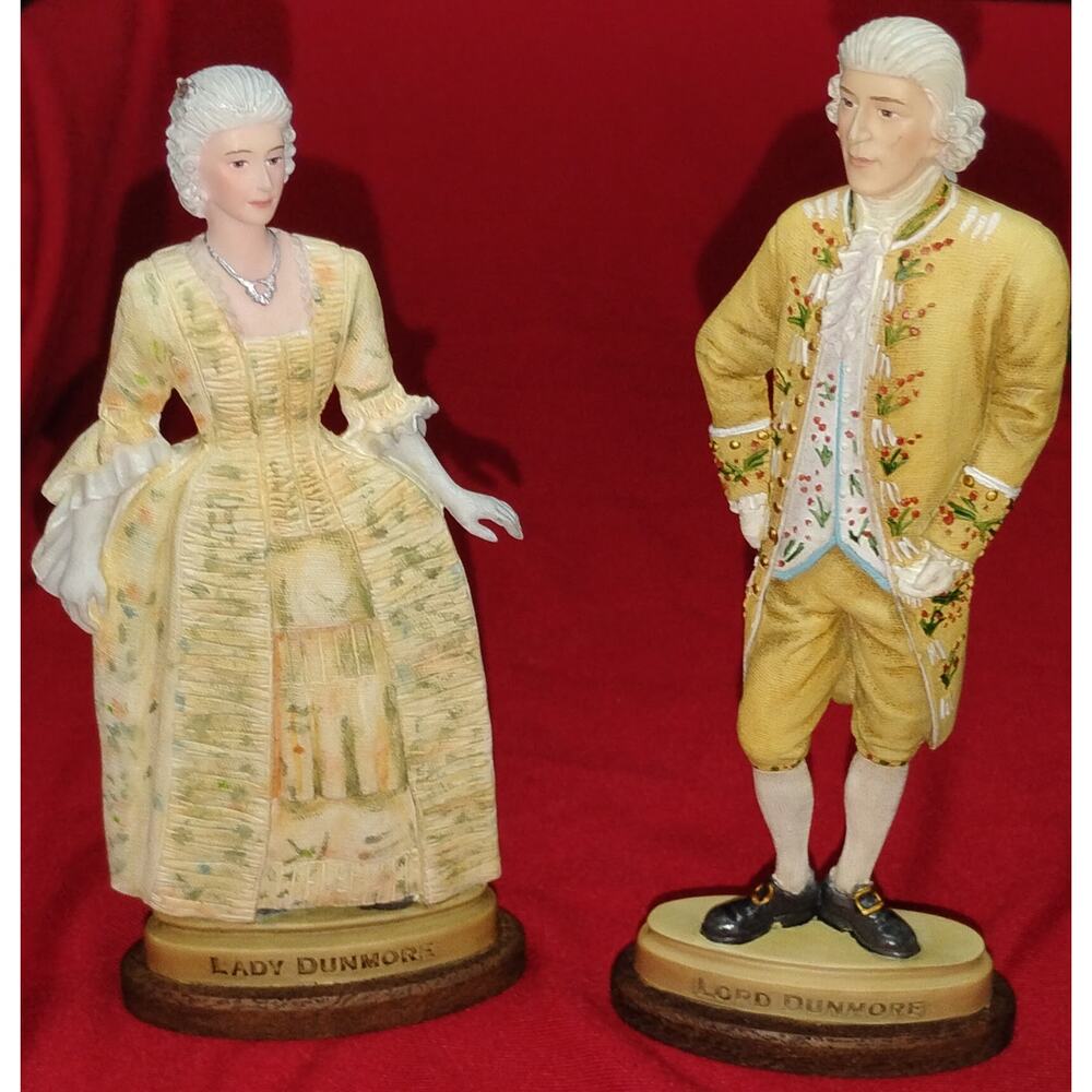 Royal DoultonColonial Williamsburg Lord & Lady Dunmore Figurines – Set of 2